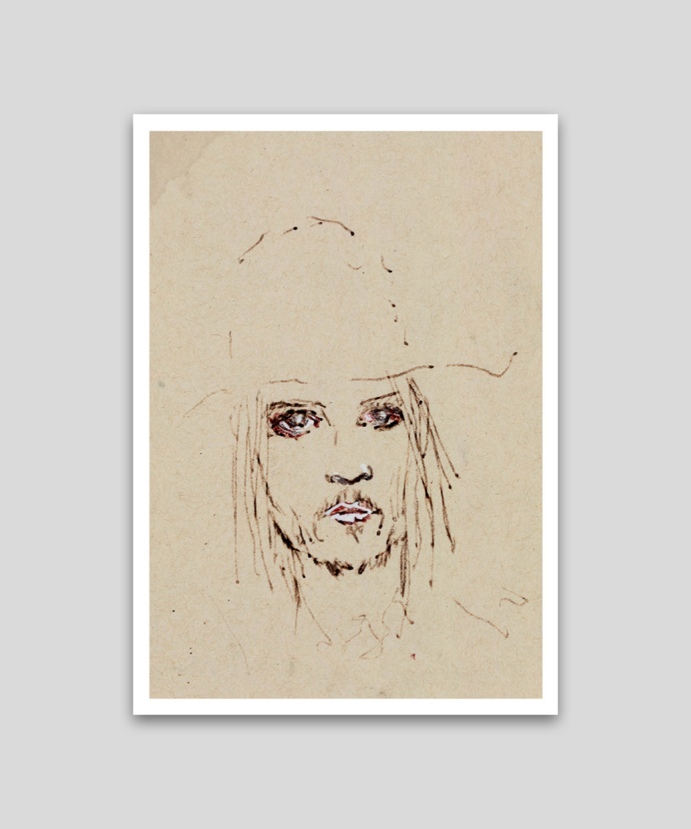 Untitled (Self Portrait) - ポストカード