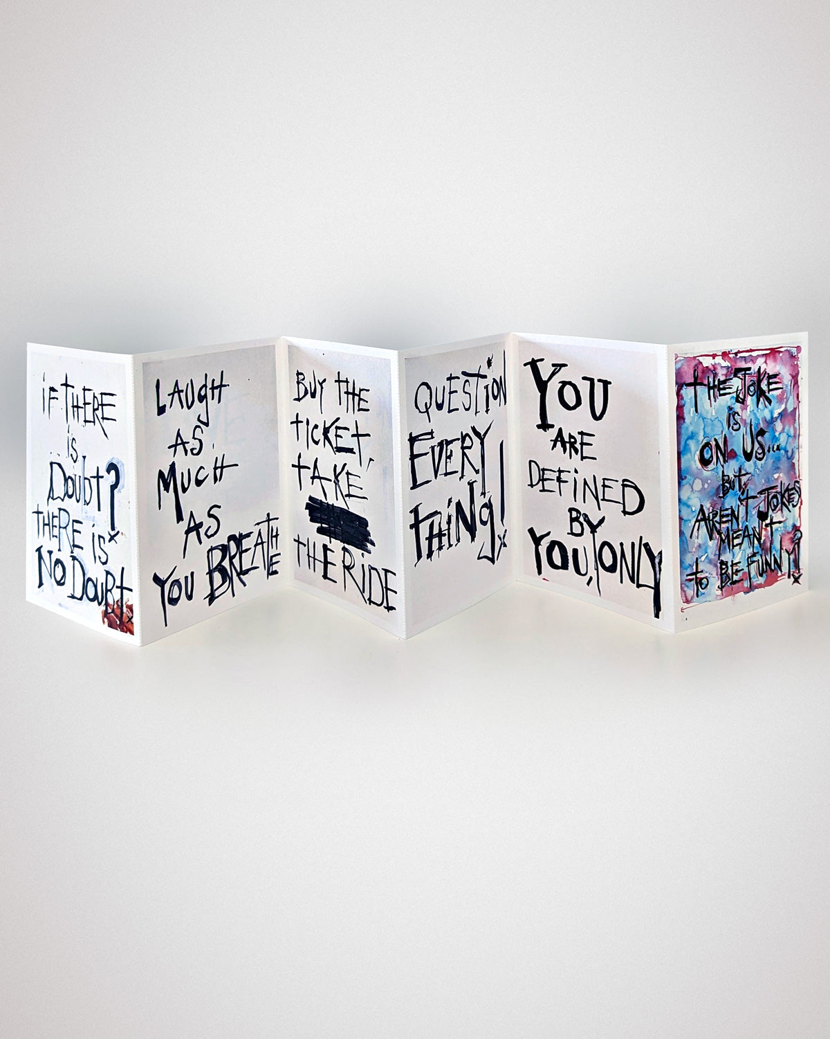 Quotes - 6枚折りコンサーティーナ