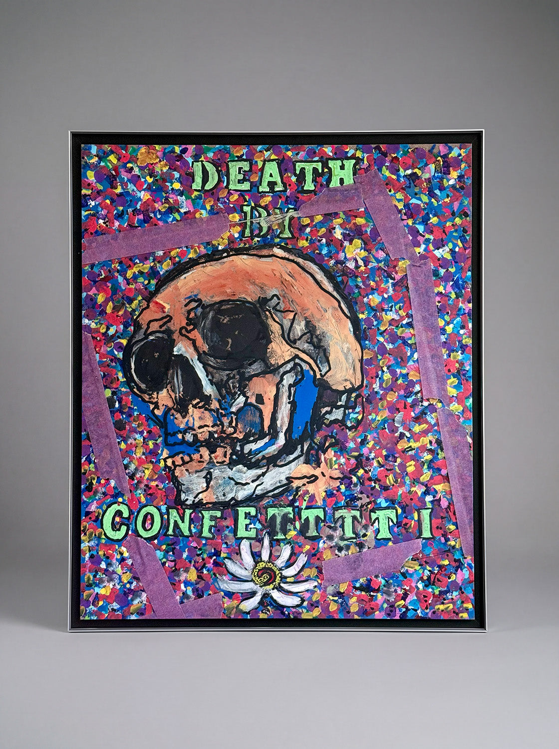Death By Confetttti (2024) - LITO Hi-Rnd Print, Signed, Edition of 100 Worldwide