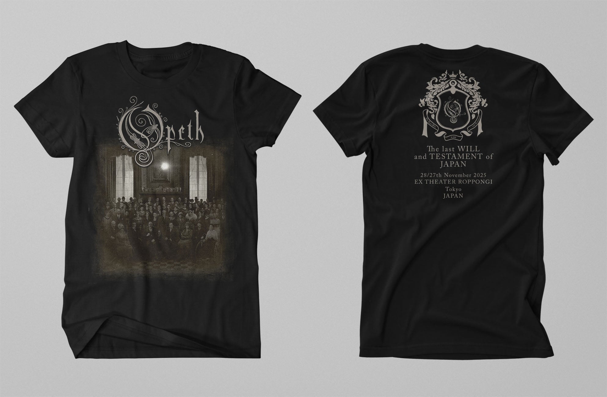 Opeth Japan 25 Tour - Tシャツ