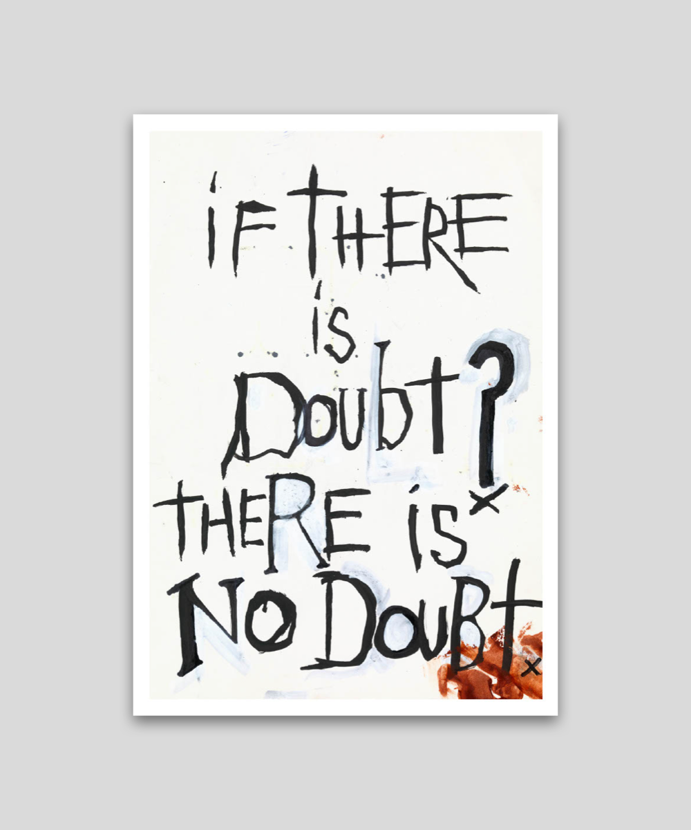 If There Is Doubt? There Is No Doubt - ポストカード