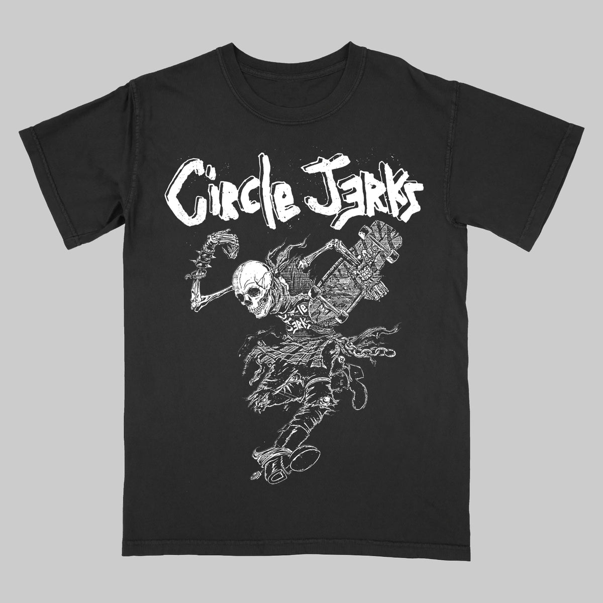 Skeleton Skankman - ブラックTシャツ
