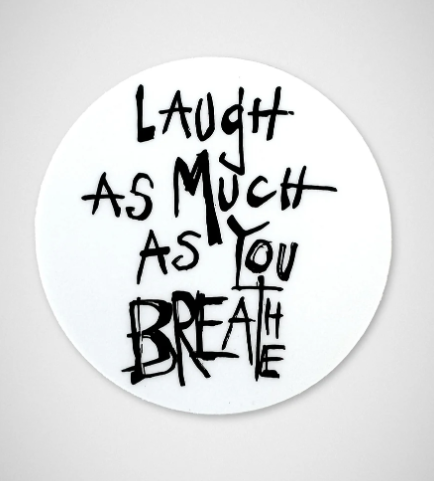 Laugh & Breathe - ステッカー